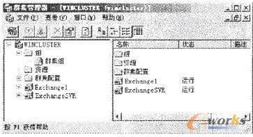 兩個(gè)節(jié)點(diǎn)的群集管理器圖