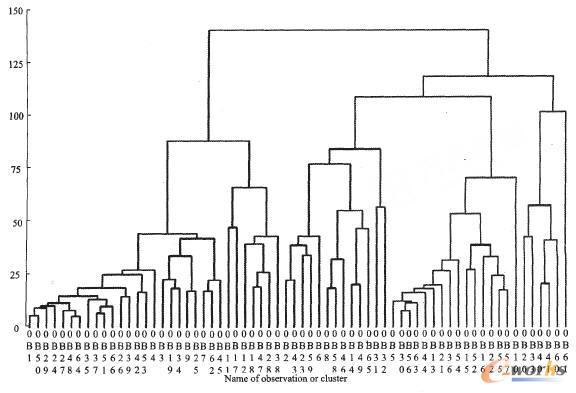 圖2企業(yè)信息化成熟度聚類圖