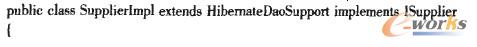 業(yè)務(wù)層的簡(jiǎn)化示意代碼