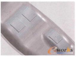 按鍵孔加工刀路圖