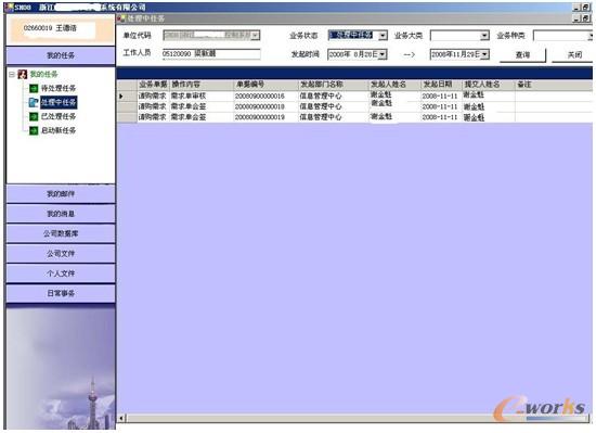 任務(wù)看板主界面