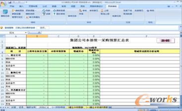 U9的預算管理與EXCEL集成