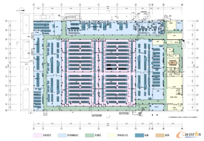 項(xiàng)目一層平面及功能分區(qū)