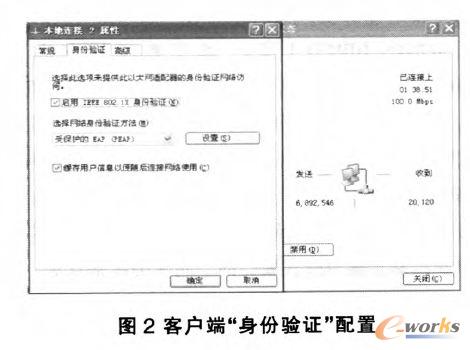 客戶端“身份驗證”配置