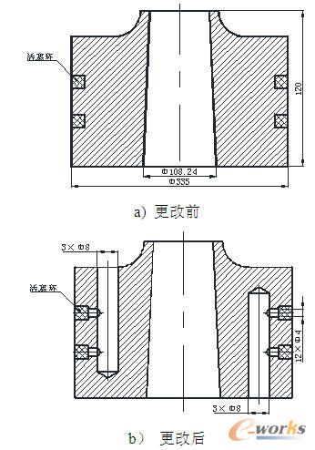 活塞結(jié)構(gòu)示意圖