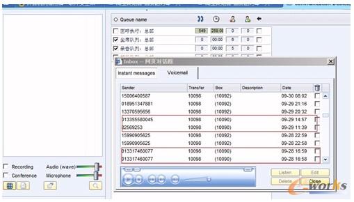 圖2 BCM語音信箱