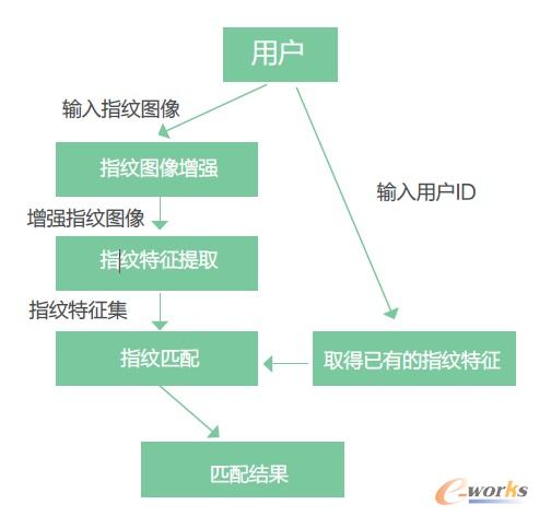 圖1 指紋識(shí)別系統(tǒng)