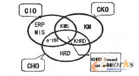 圖3 基于e-HR的人力資源開發(fā)的知識框架