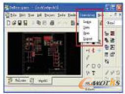 Mentor原理圖工具及Teamcenter菜單展示