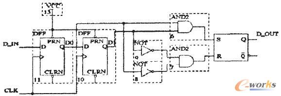 彈跳消除模塊電路