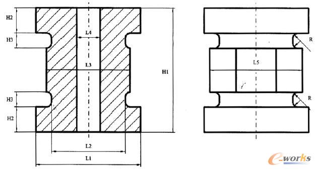 套管四通形狀參數(shù)