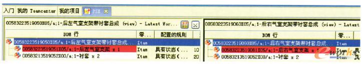 產(chǎn)品結(jié)構(gòu)的比較