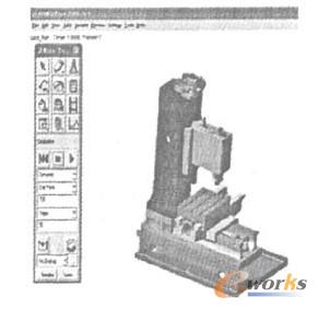 數(shù)控銑床在ADAMS中的運(yùn)動(dòng)