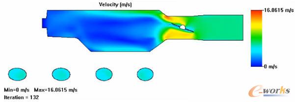 求解過程中對歧管內(nèi)部速度的監(jiān)控