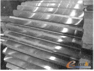 磨齒加工后的漸開線斜齒輪