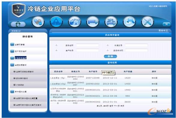圖7 冷鏈信息平臺(tái)