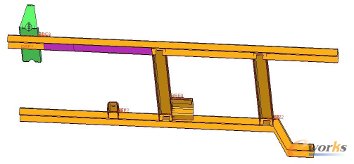 圖5 支架結(jié)構(gòu)優(yōu)化方案圖
