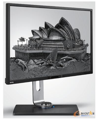 圖2 明基BL3200PT專業(yè)顯示器