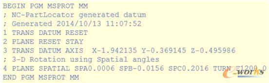 基準(zhǔn)修正NC程序
