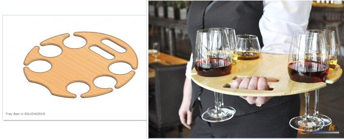 圖5 托盤的創(chuàng)新