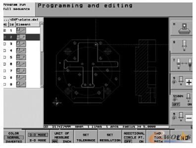 通過DXF導(dǎo)入功能自動(dòng)生成程序