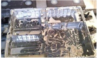 采用專用鎂合金切削液加工的零件狀態(tài)