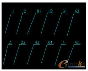 中望CAD機(jī)械版方便地標(biāo)注序號且有序號屬性