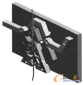 成圈機(jī)構(gòu)仿真實(shí)體模型