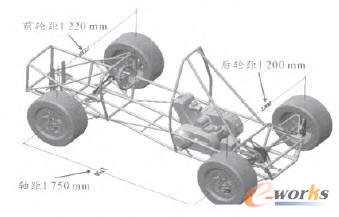 改進(jìn)后的整車模型