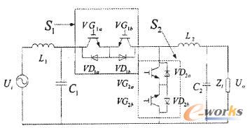 單管反串聯(lián)交流斬波式調(diào)壓電路