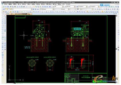 ���̎�������CAD��ɵ��O(sh��)Ӌ(j��)�D��