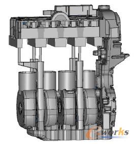 無通風功能的曲軸箱通風系統(tǒng)