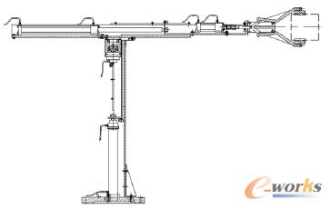 機(jī)械手主視圖