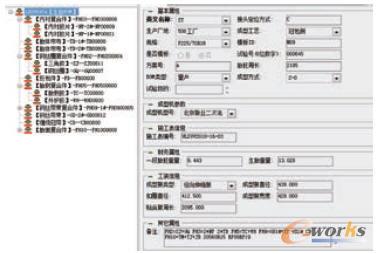 生胎BOM實例化后結(jié)構(gòu)示意圖