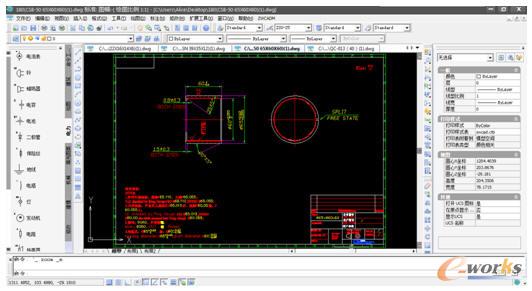 工程師使用中望CAD機(jī)械版進(jìn)行繪圖