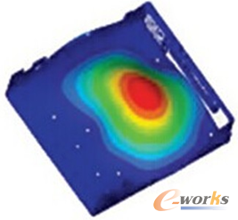 優(yōu)化后的機箱上的模態(tài)分析