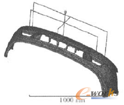 圖3 6點進澆的熱流道澆口設(shè)置