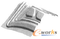 圖5 Decklid零件的沖壓成形仿真結(jié)果