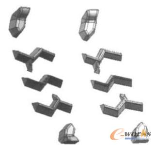 單節(jié)距三維造型