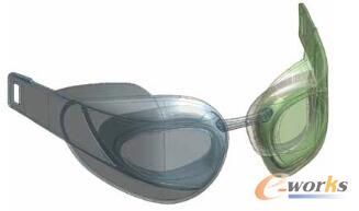 �D3 �ٱȝ�����ANSYS DesignModeler��(y��u)����һ��Ӿ�R�Ŀ��w���Σ�����͸�R�c�۾�������λ�����������OӋ�����϶����ȱڽM���Լ�Ӿ�R�ܷ���