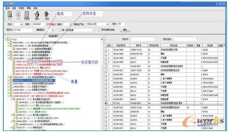 M-BOM結構數(shù)據(jù)