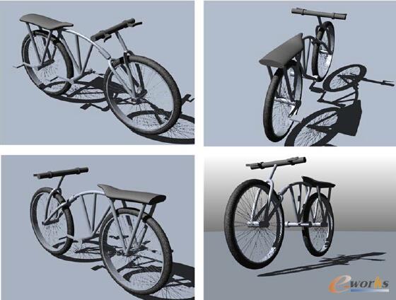 圖4-2 Evolve中的默認(rèn)渲染效果