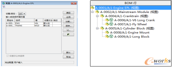 圖8 頂層零部件創(chuàng)建配置