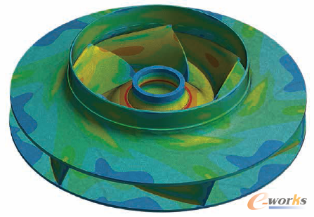 圖6 體應(yīng)力仿真