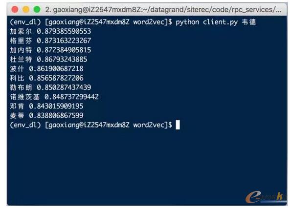 ����΢�Ŕ�(sh��)��(j��)������word2vecģ�͜yԇ���f��