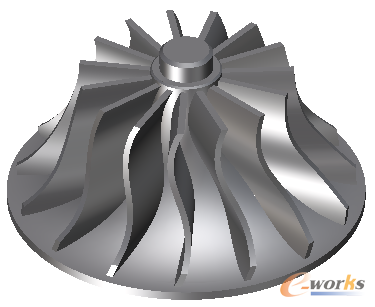 圖1 葉輪效果圖