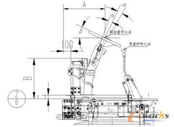 圖1 駕駛區(qū)主要尺寸