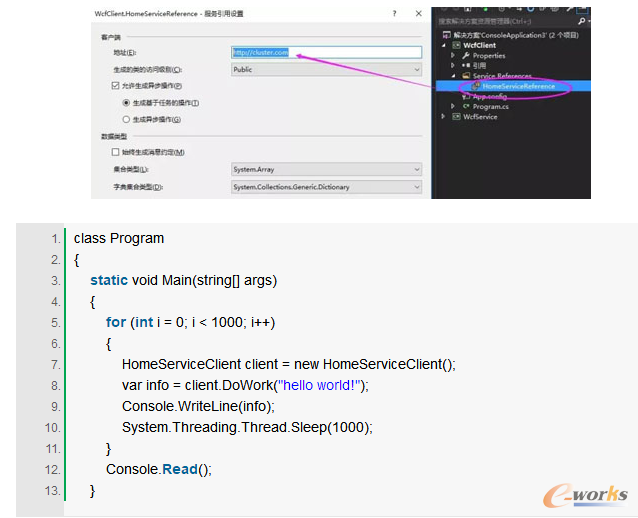 ʹ��Nginx��߿������߲��l(f��)��WCF��Ⱥ