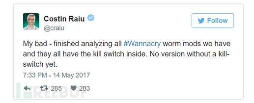 ȫ��ȫ�S��ᘌ���Wannacry�������x��푑�(y��ng)�c̎�÷����R��